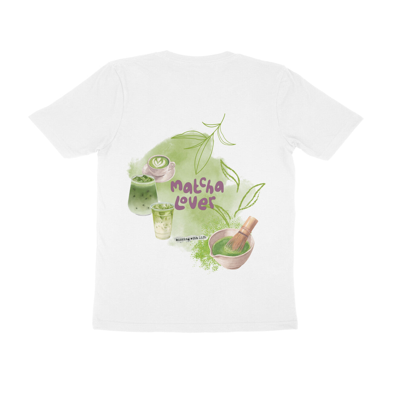 Matcha Lover Oversized T-Shirt | Café Aesthetic Graphic Tee